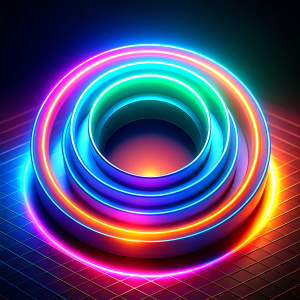 neon colours