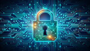 cyber Padlock circuit board security