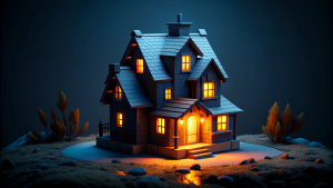 Light dark home room, Custom Night Light