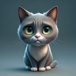 the cat is offended