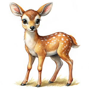 deer fawn, cute