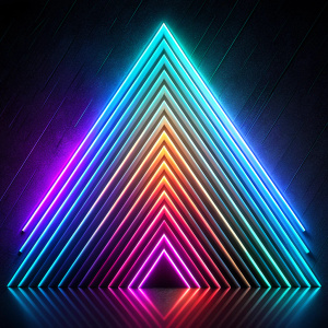 neon LINES colours