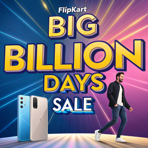 Promotional poster for Flipkart's Big Billion Days sale.