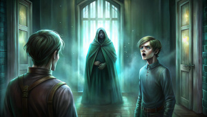 I don’t know," Sarah replied, trying to steady her breathing. "But I think we just met the Grey Lady
