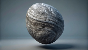 stone, Highly detailed 3D render with subsurface scattering