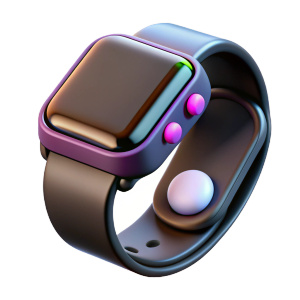 modern, innovative, elegant and futuristic smartwatch, 