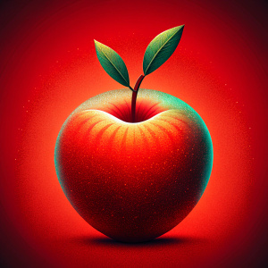 
red background