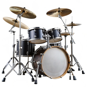 drum kit png isolated on white background - Recraft