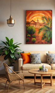 wall art mockup