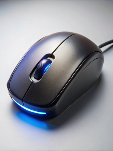herler electronics мышь черная с подсветкой однотонный светлый фон
