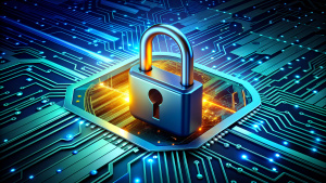 cyber Padlock circuit board security