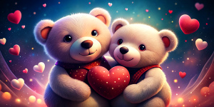 ositos feliz dia san valentin