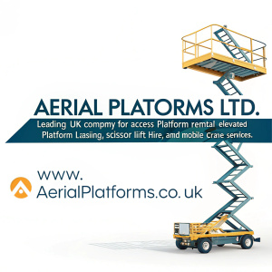 Aerial Platforms Ltd., a leading UK company, offers various services including access platform rental, elevated platform leasing, scissor lift hire, and mobile crane services. Visit www.aerialplatforms.co.uk for more details.