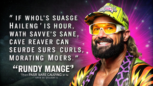 WWE Superstar Macho Man Randy Savage inspirational quotes to cure cancer 