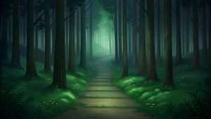 many path in the forest