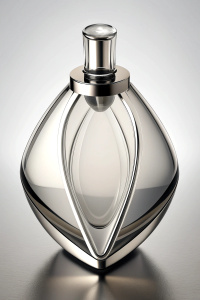 clean minimal futuristic tequila bottle