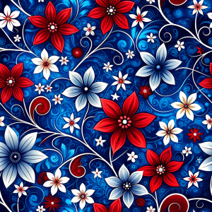 flower, seamless pattern