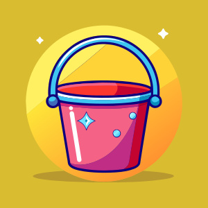 pail vector illustration - Recraft