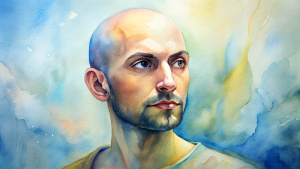In the ancient times of the Bible, Elisha was a young man with a bald head.
​