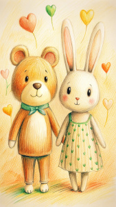 bunny + bear