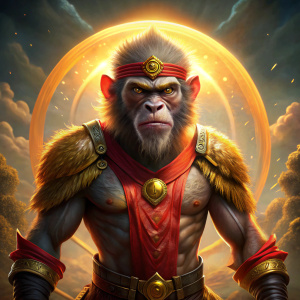 NFT Monkey Sun Wukong Full body
