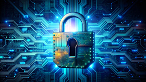 cyber Padlock circuit board security