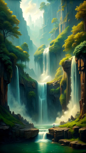 
waterfall