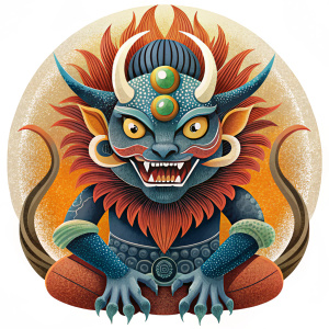 Sazae-oni Japanese mythology