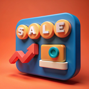 SALES 3D WIGITS  ARROW levitating