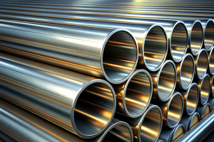 metal pipes
