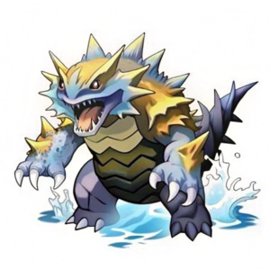 Crea un pokemon bestia marina