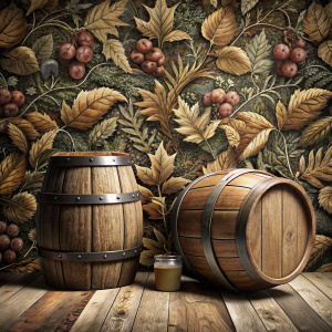 barril de carvalho artesanal rustic wallpaper