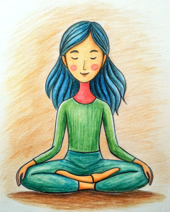 Practicing meditation for mental health