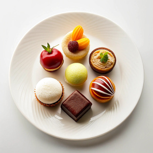 dessert plate