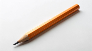 pencil isloated on white background