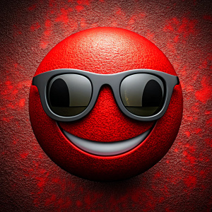  dark glasses emoticon