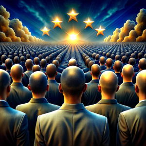 brainwashed people in europe