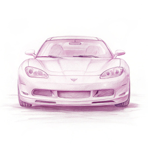custom rocket bunny style widebody kit for corvette c5 front view