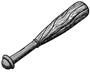 wooden batton