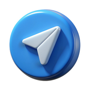 the Telegram symbol