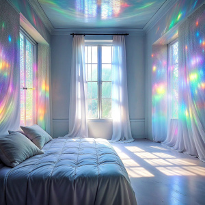 pastel vintage real bedroom bed window curtain  white silvery phenomenon           
  The Bioluminescent   phenomenon Intensive Amazing  light reflections 
