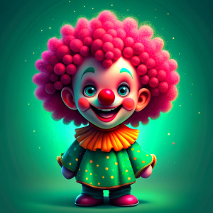 funny cute clown