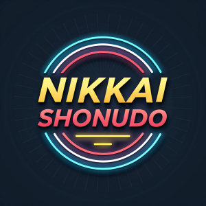 Digital illustration featuring the Nikkai Shonudo logo. Vibrant colors and sleek design elements.