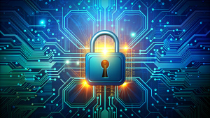 cyber Padlock circuit board security