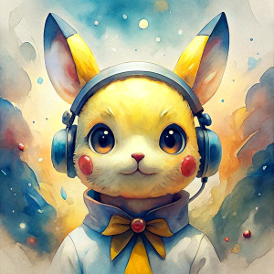pikachu as a customer service agent