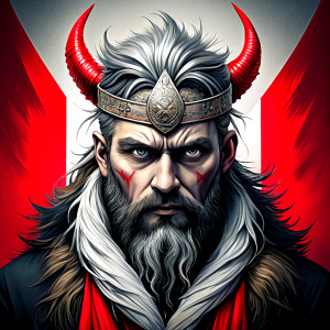 viking perfect realistic art, high-definition, high-definition grey and black, white background 