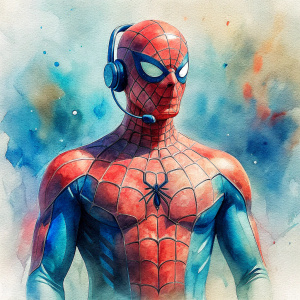 spider-man as a customer service agent