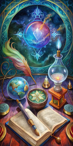 Symbols of magic and sorcery in folk tales