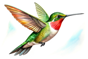 Hummingbird illustration