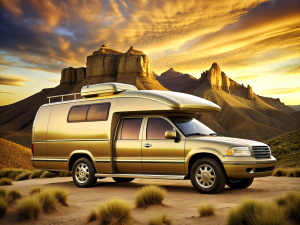 Luxurious camper car
